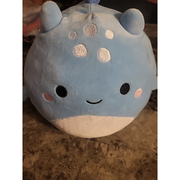 Kellytoy Other - Squishmallow 8" Lune the Loch Ness Sea Monster Blue‎ Squishmallows 2023 Kellytoy